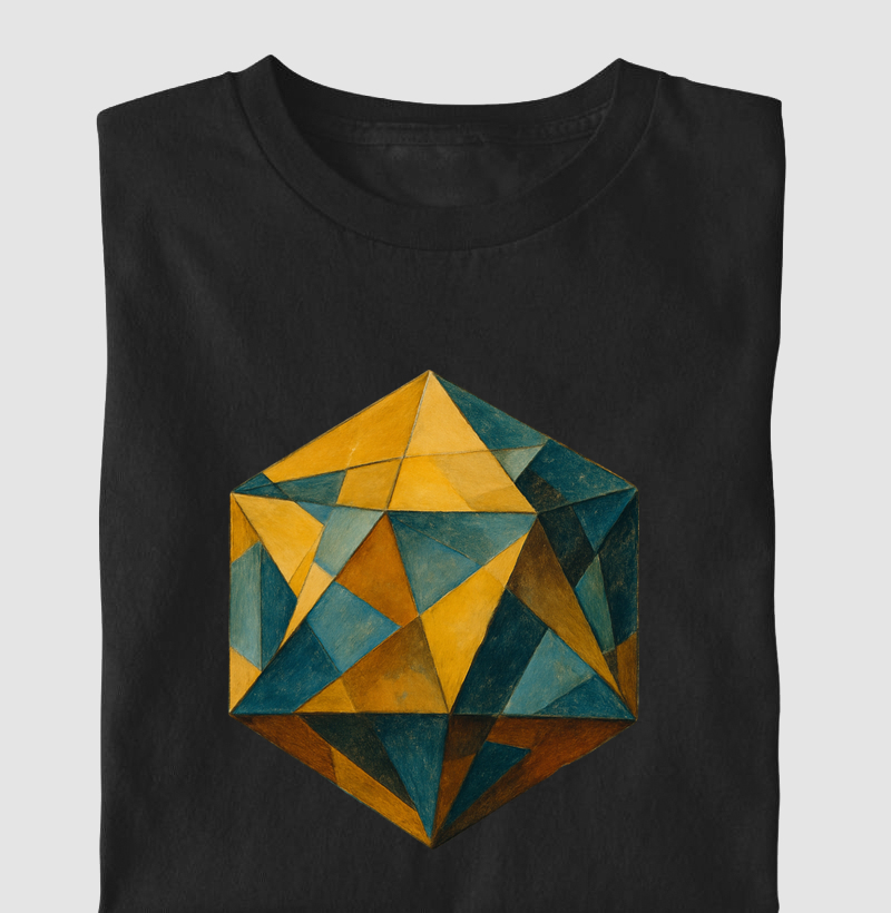 Icosaedro Fragmentado – Edição Cubista