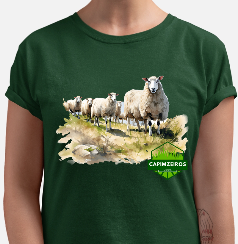 Camiseta Unissex Capimzeiros - Ovelhas & Bodes 1