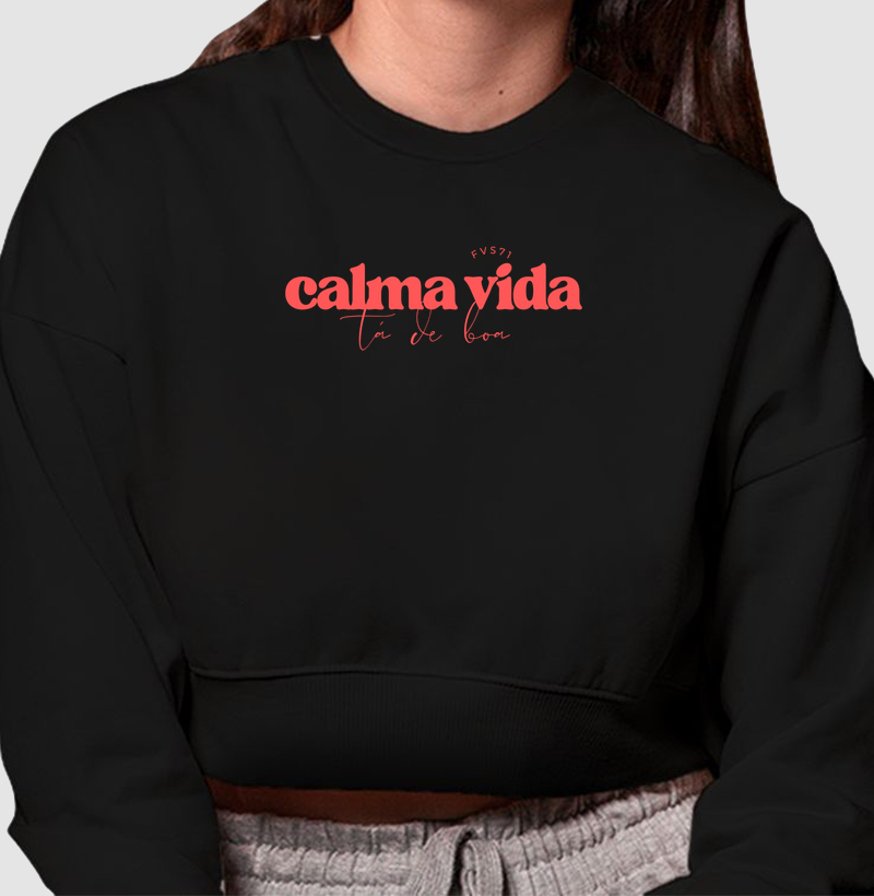 Calma vida tá de boa