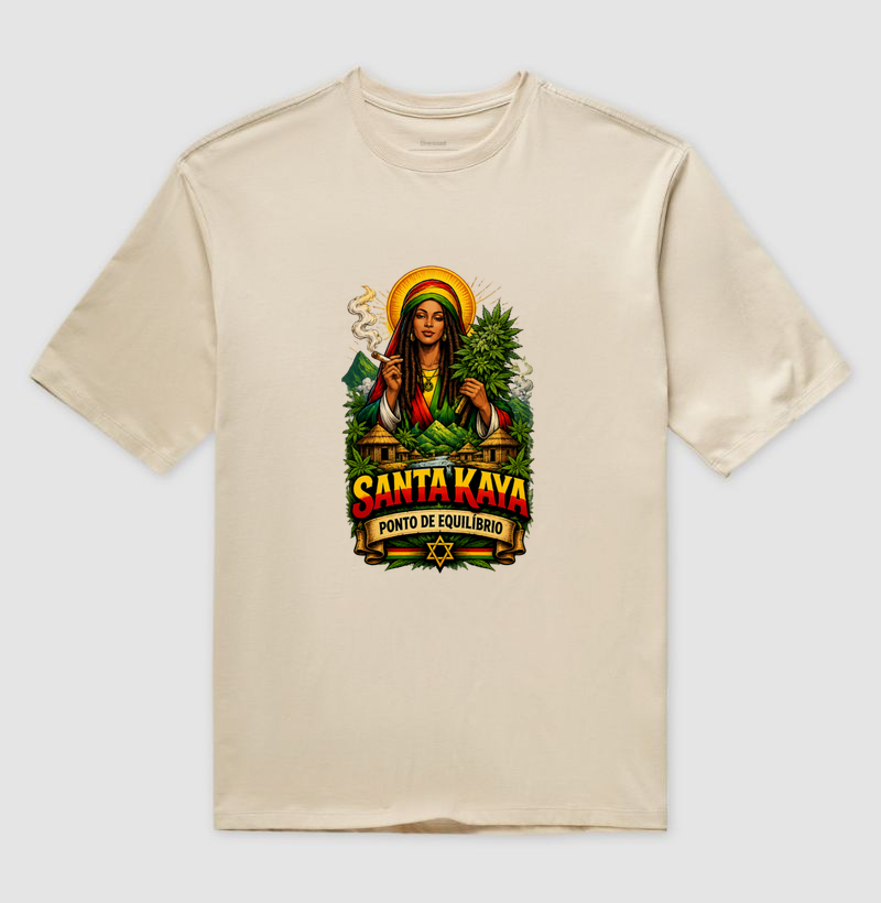 🔥Camiseta Santa Kaya – Ponto de Equilíbrio