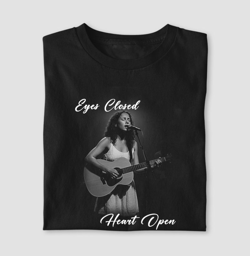 Eyes Closed. Heart Open.