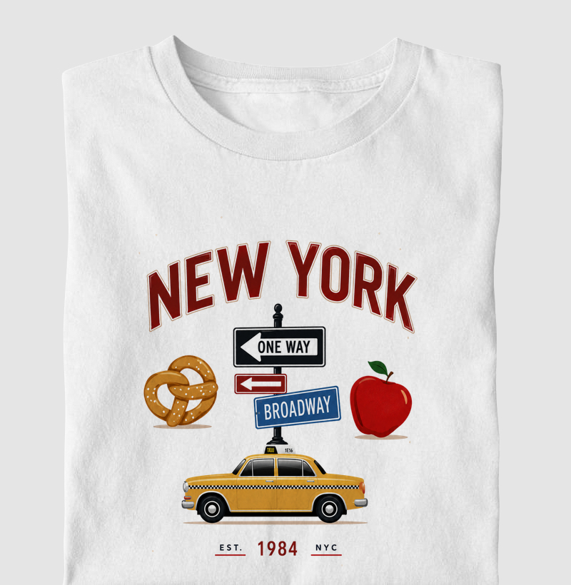 Camiseta Infantil New York