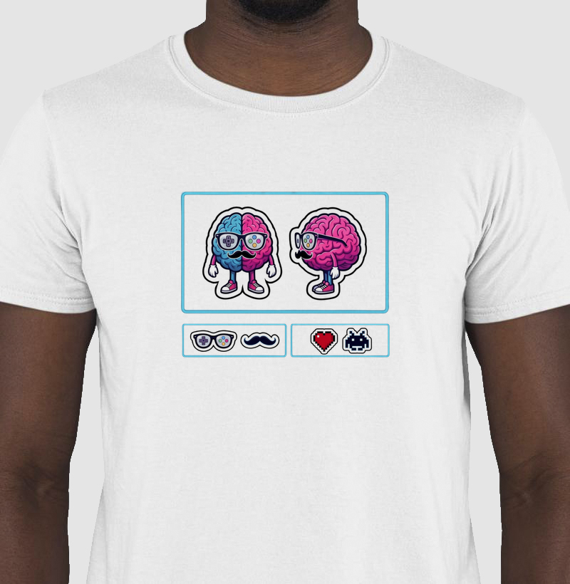 Camiseta NeuroGeek Retrô