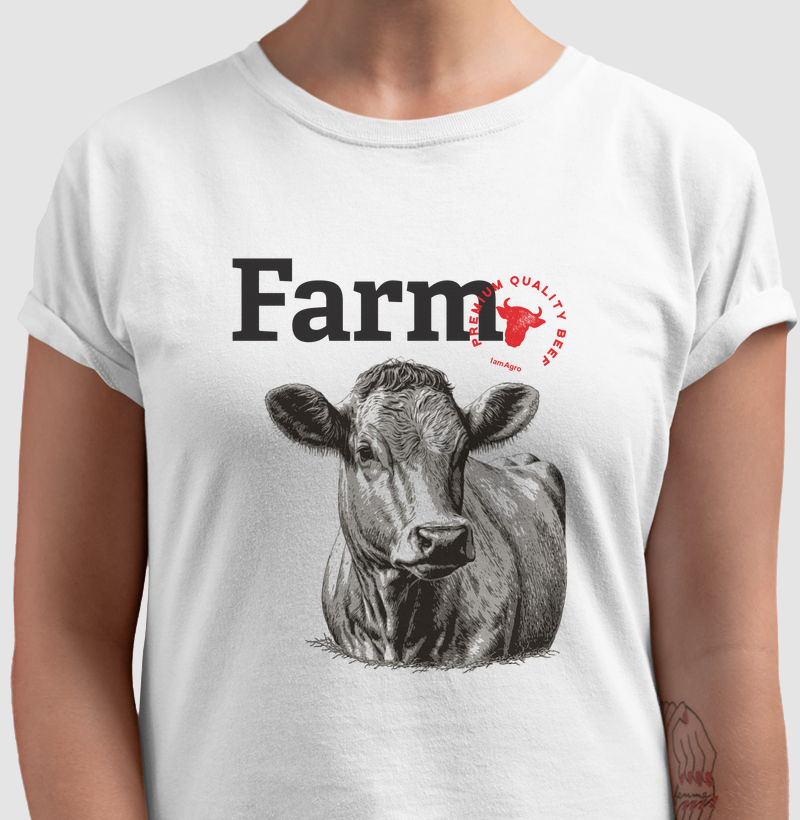 Camiseta Bezerro Nelore Farm III