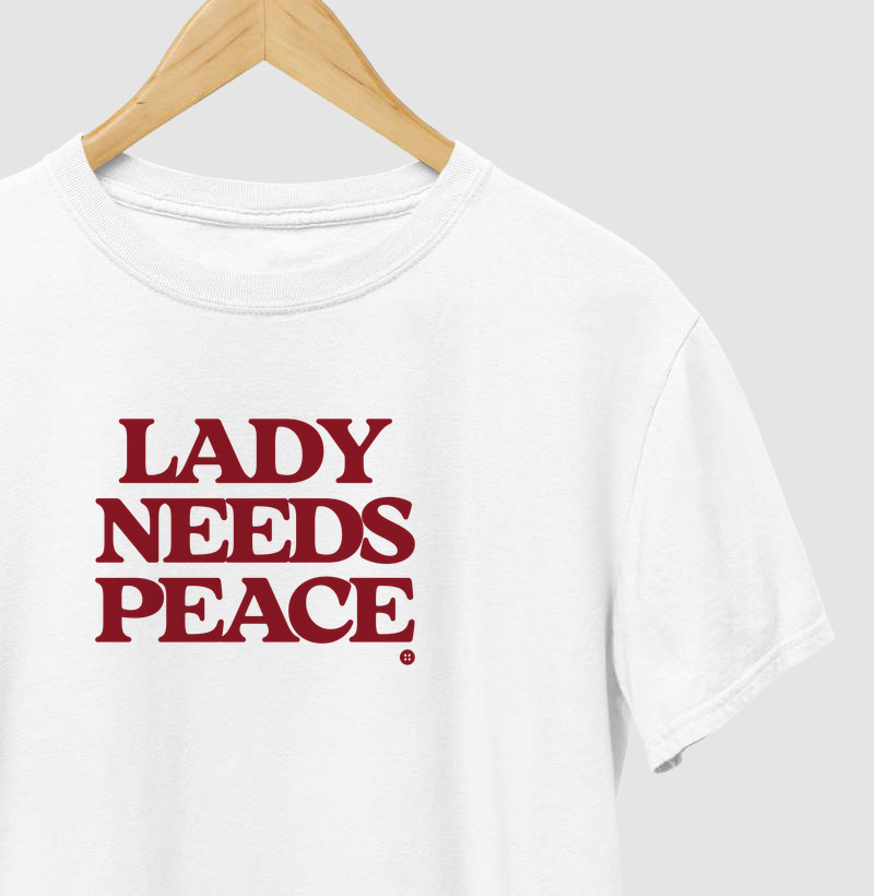 LADY NEEDS PEACE