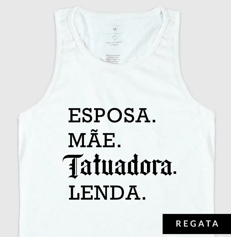 Esposa. Mãe. Tatuadora. Lenda.