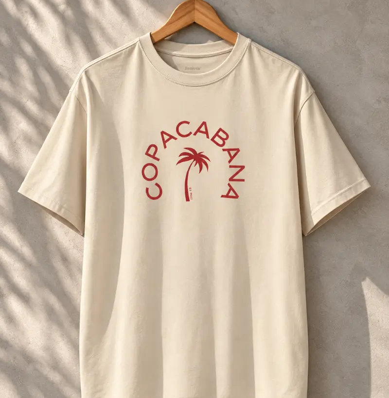 COPACABANA EM VERMELHO | BRANCO