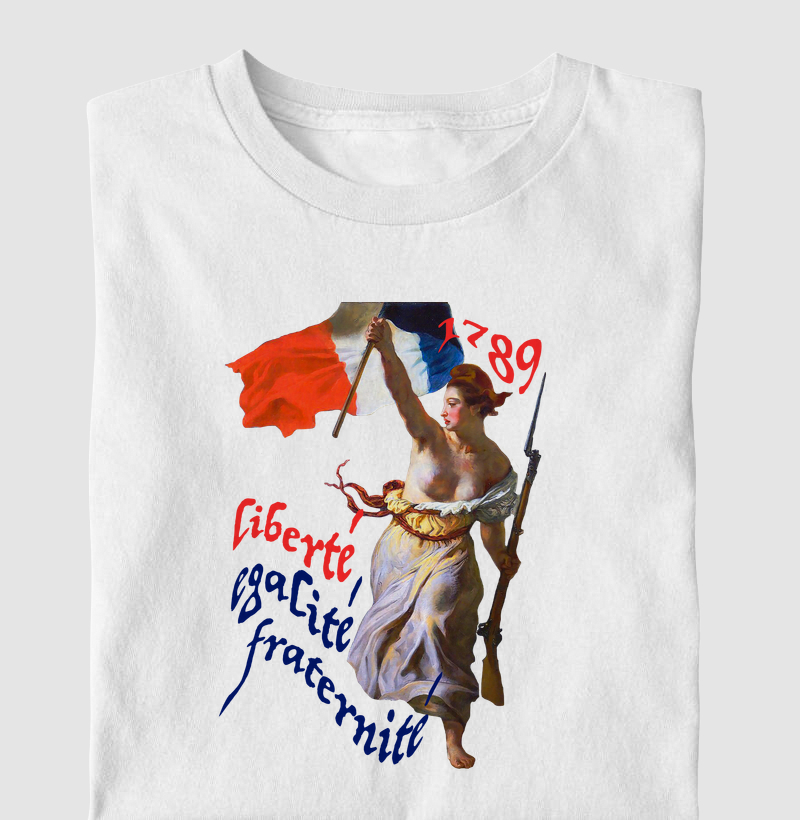 Camiseta Liberdade Guiando o Povo II