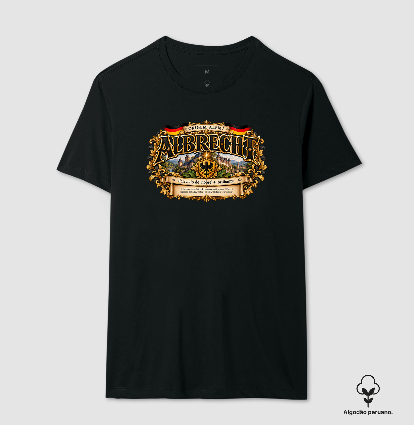 Albrecht  - Camiseta Algodão Peruano