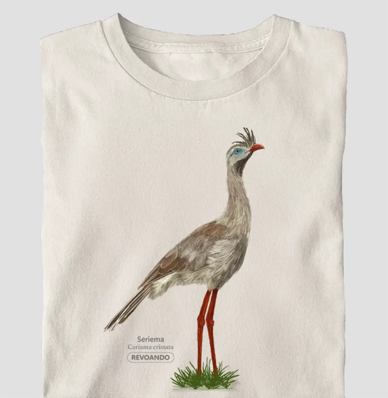 Inky Aves - Seriema - Oversized