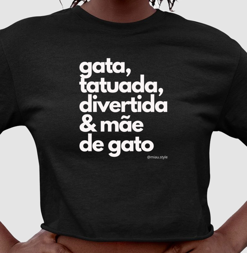 Gata, Tatuada, Divertida & Mãe de Gato