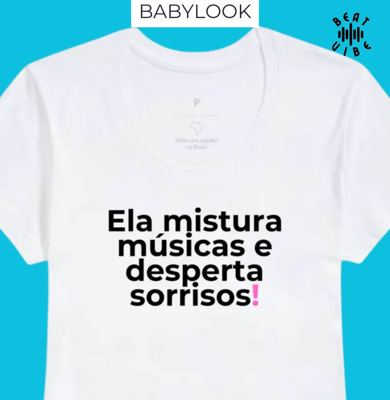 🎶 Ela mistura música e desperta sorrisos. 😊