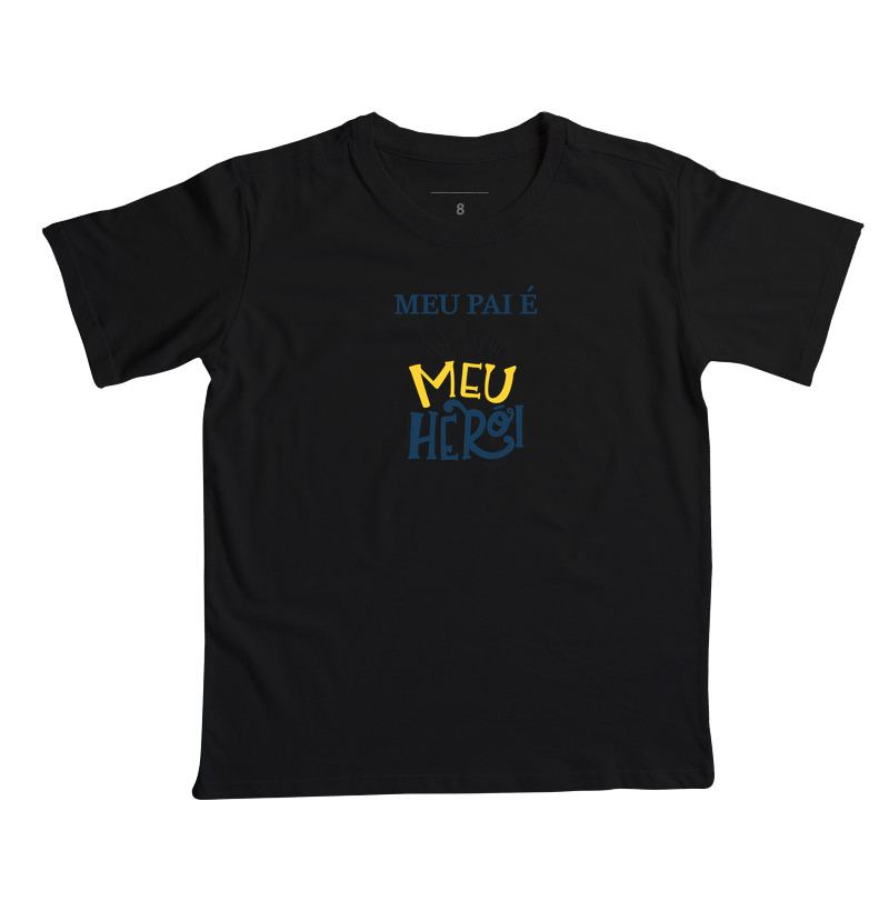 Camiseta pai heroi