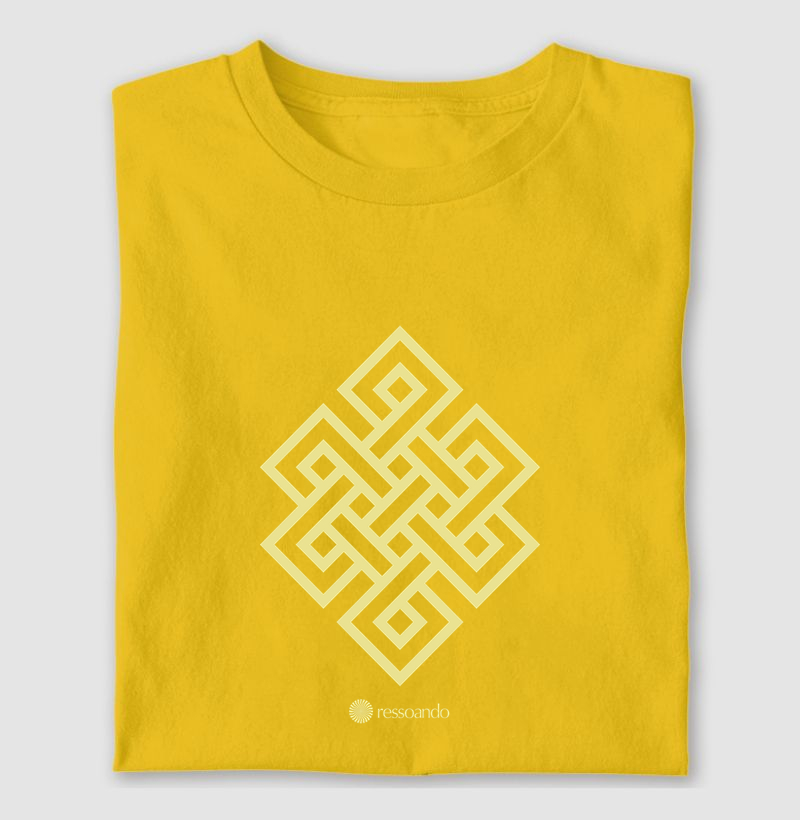 Nó Infinito Cores - Amarela - Básica e Baby look