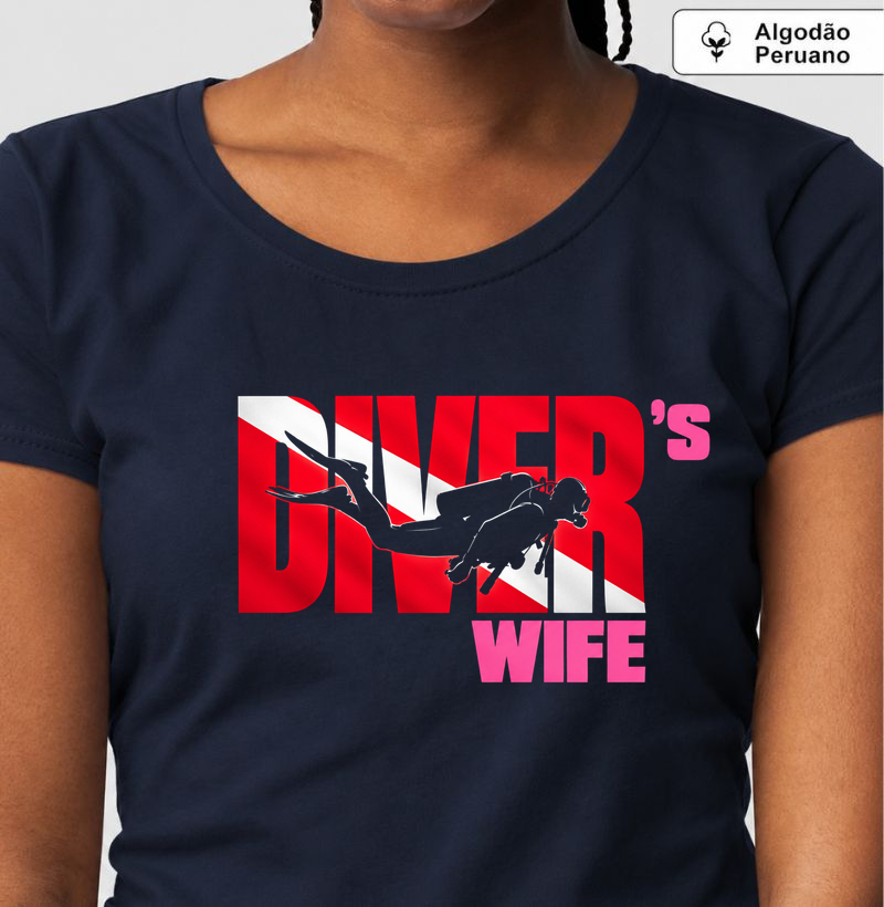 Diver’s Wife - Camiseta Algodão Peruano