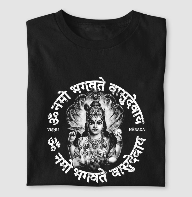 Medalhão Viṣṇu P&B