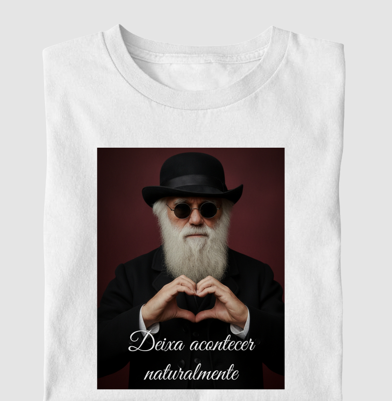 Deixa acontecer naturalmente - Charles Darwin