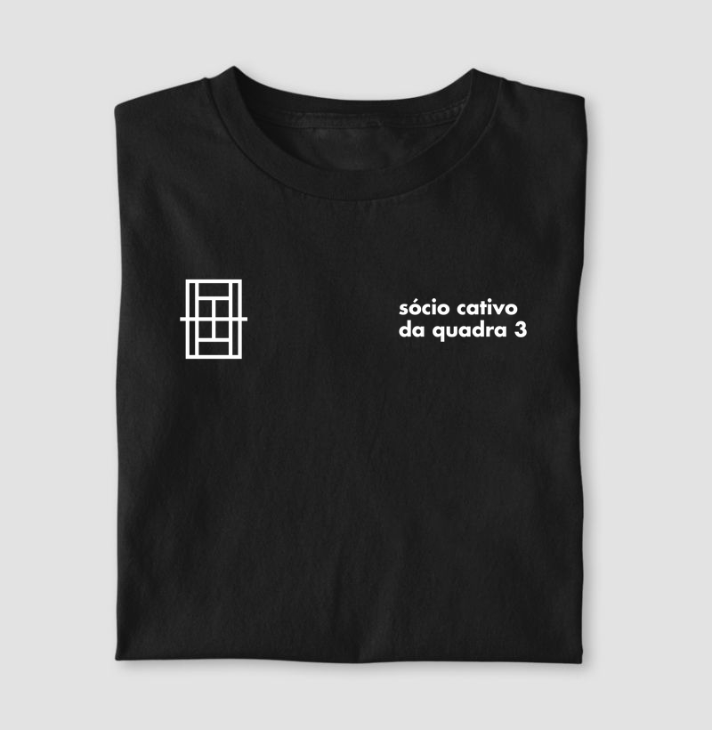 Camiseta Sócio Cativo Quadra 3