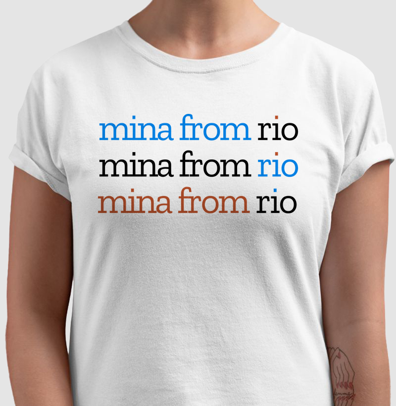 Mina From Rio - Camiseta