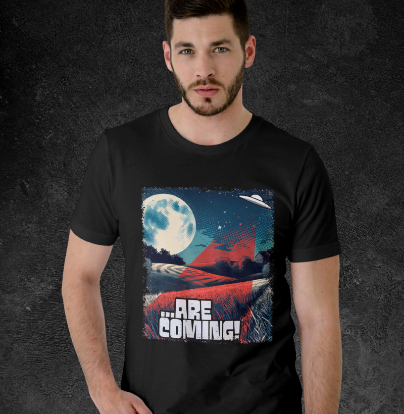 Camiseta UFO - Abduções em Fazendas