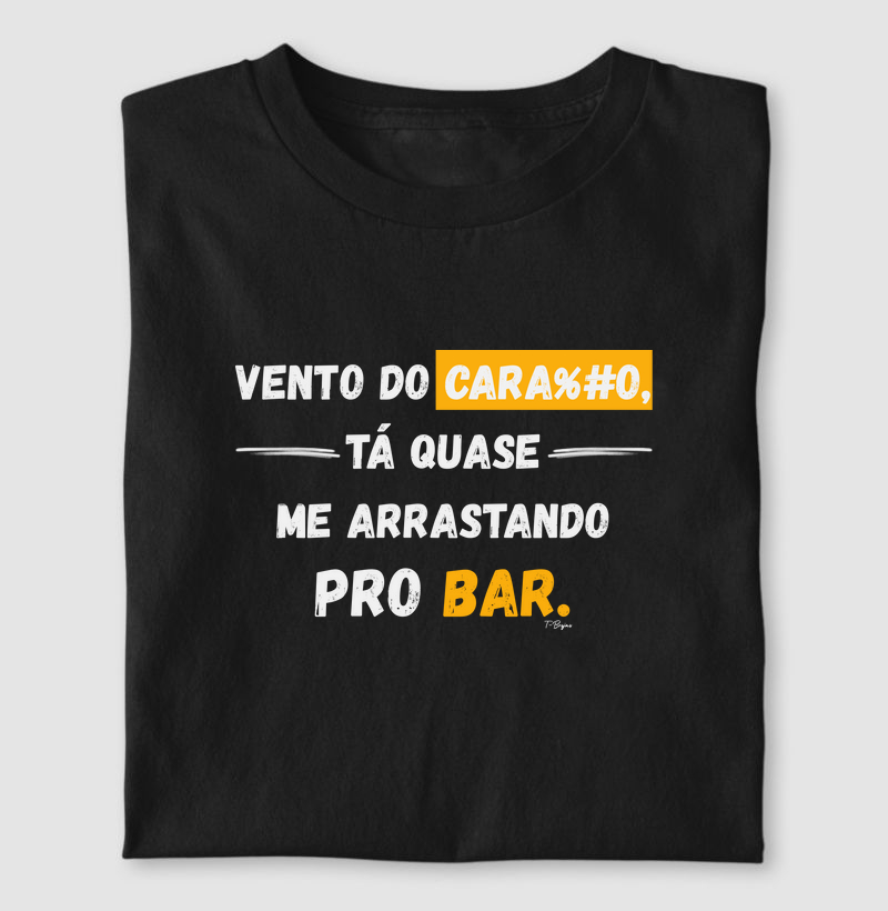 Tá quase me arrastando pro bar