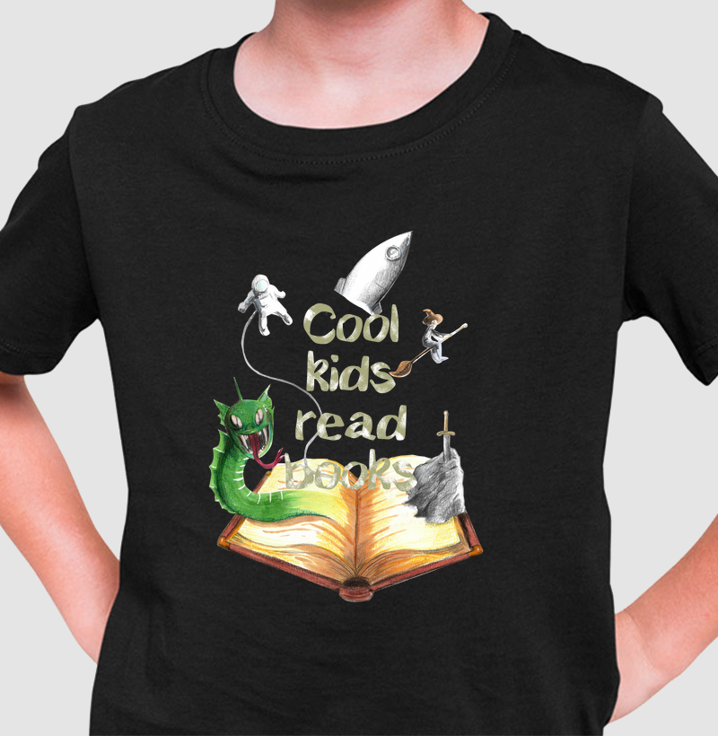 Camiseta Cool Kids Read Books