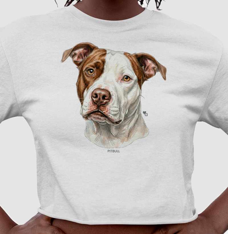 Cães - Pitbull - Cropped