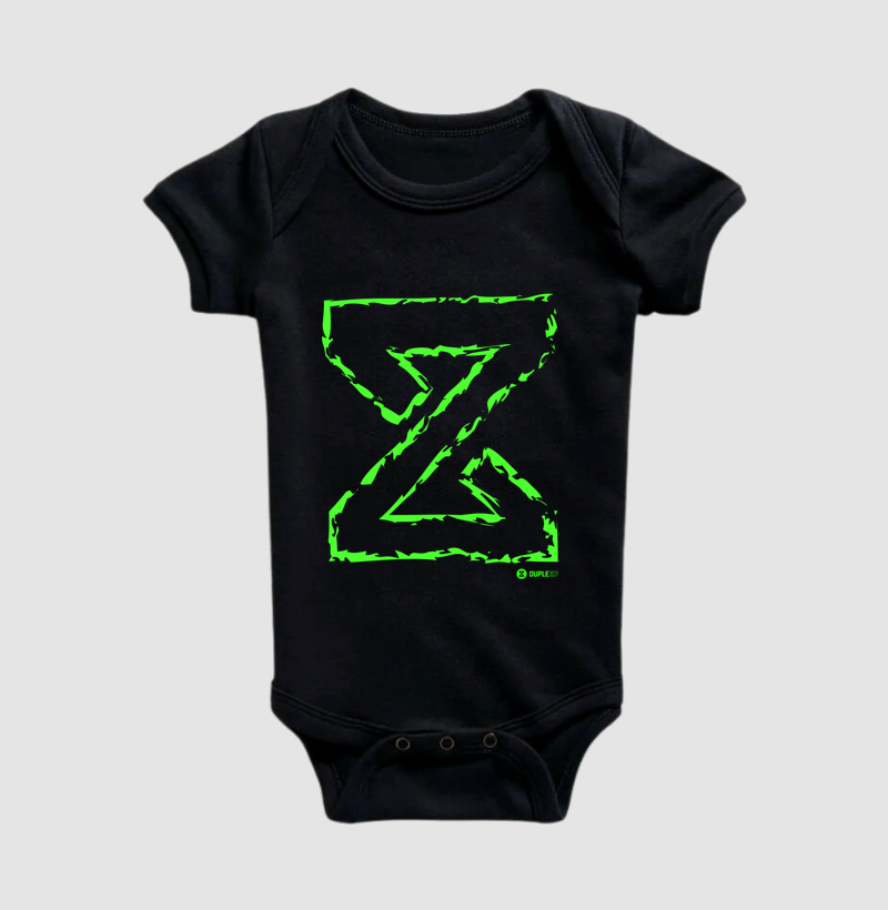 Body Infantil Preta ou Branca - “X Chalk Street” [DXP ORIGINALS]
