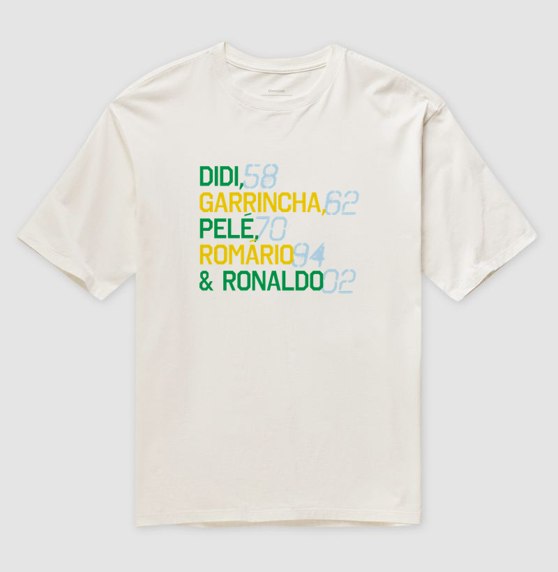 Didi, Garrincha, Pelé, Romário & Ronaldo
