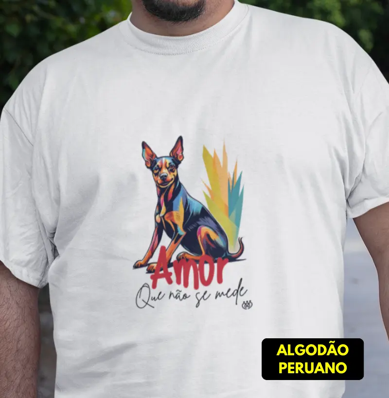 Amor que não se mede Pinscher sentado