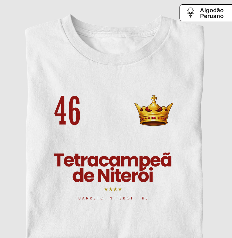 Algodão Peruano - Tetracampeã de Niterói 46