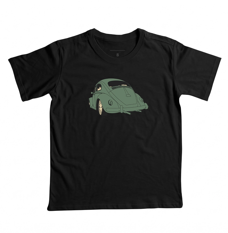 Fusca, a Lenda | Verde - Camiseta Infantil