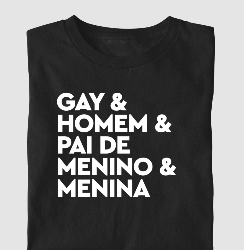 Gay, Homem, Pai de Menino e Menina
