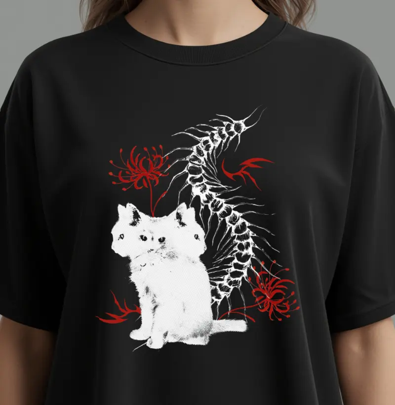 Cami Oversized — Lírio Vermelho