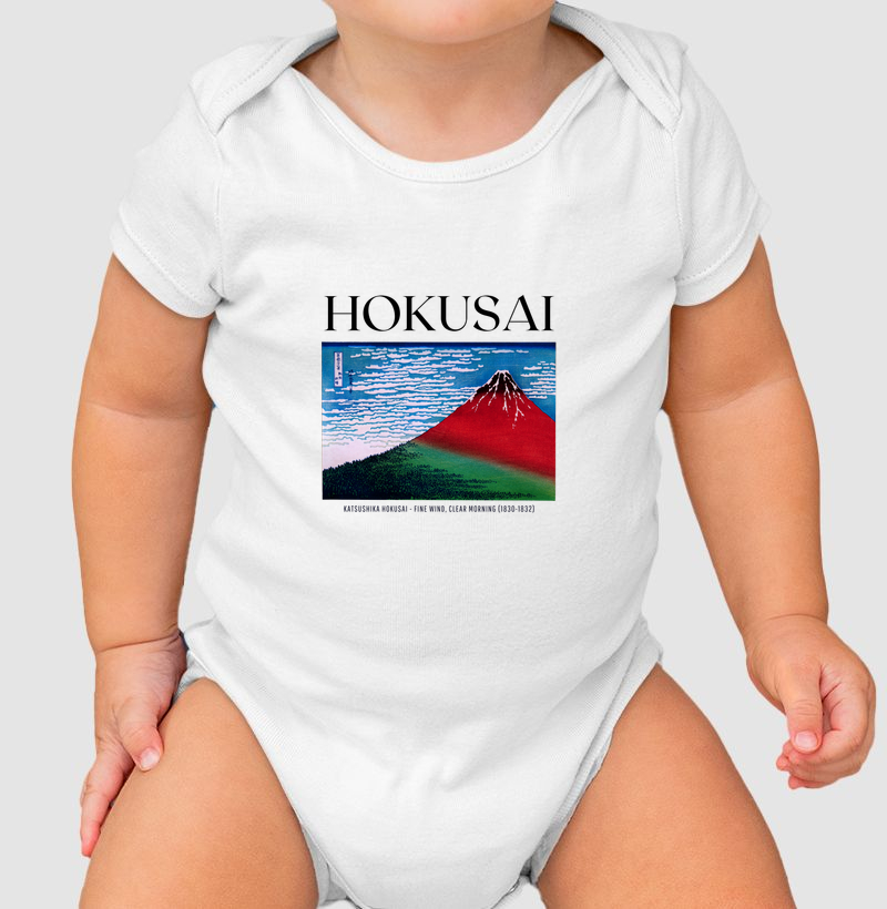 Fine Wind, Clear Morning (1830-1832) - Katsushika Hokusai