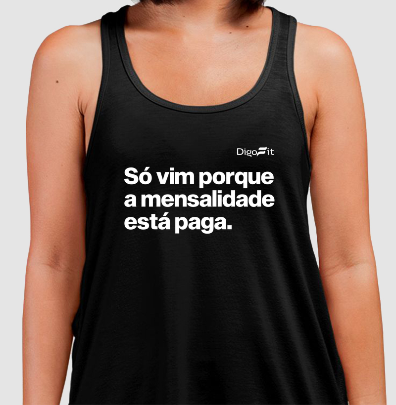 REGATA ACADEMIA SÓ VIM PORQUE A MENSALIDADE ESTÁ PAGA