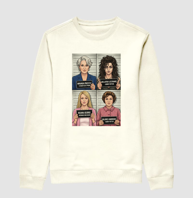 Camiseta As Vilãs do Cinema: Icons of Evil | Coleção Ô Bicha
