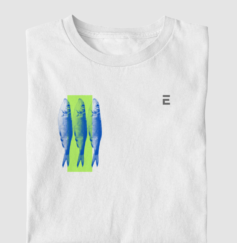 peixe azul com verde