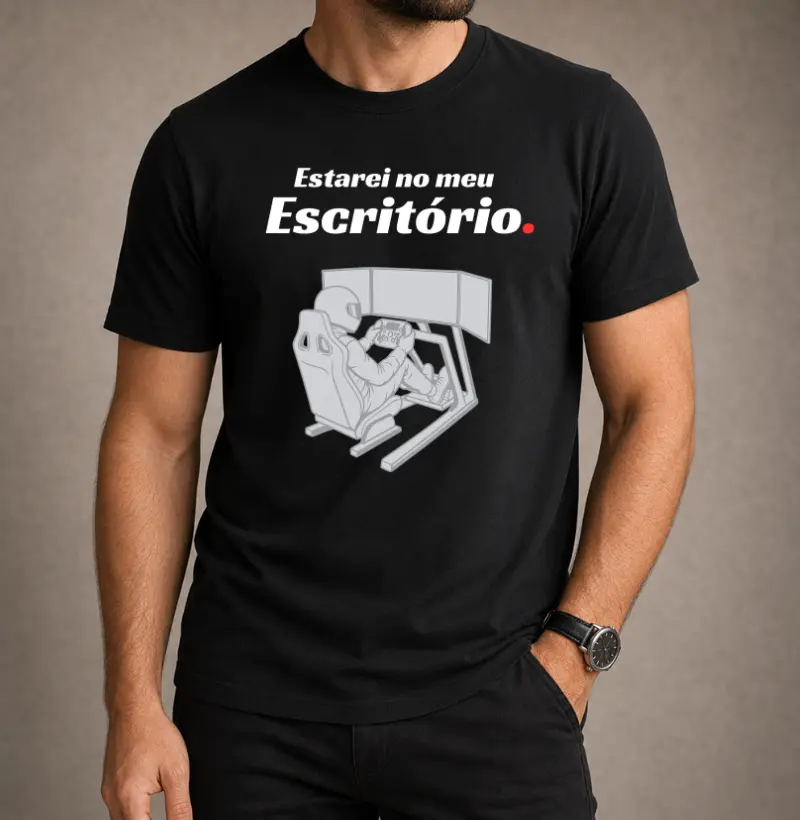 Estarei no meu Escritório.