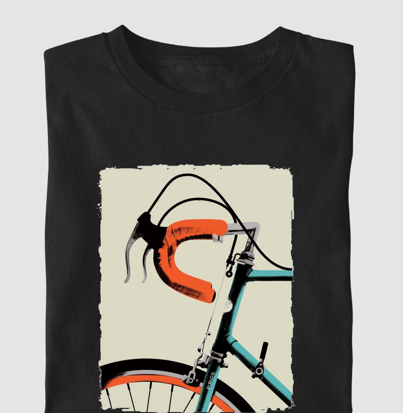  Camiseta Estampa Bike Urbana
