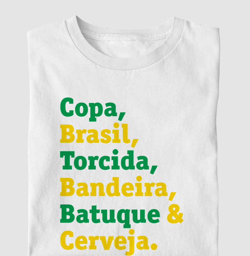 Copa, Brasil, Torcida,Bandeira,Batuque &Cerveja.