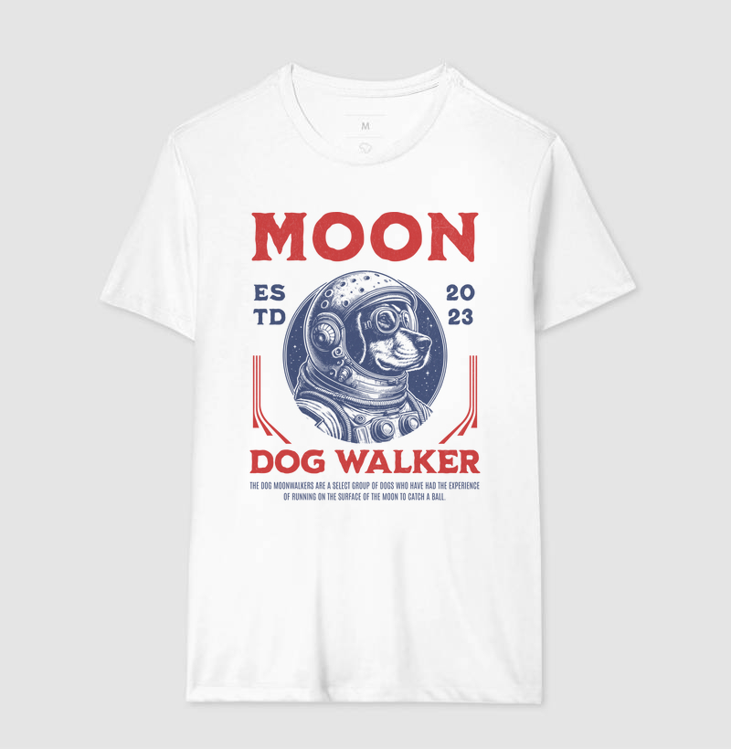 Camiseta Cachorro Astronauta