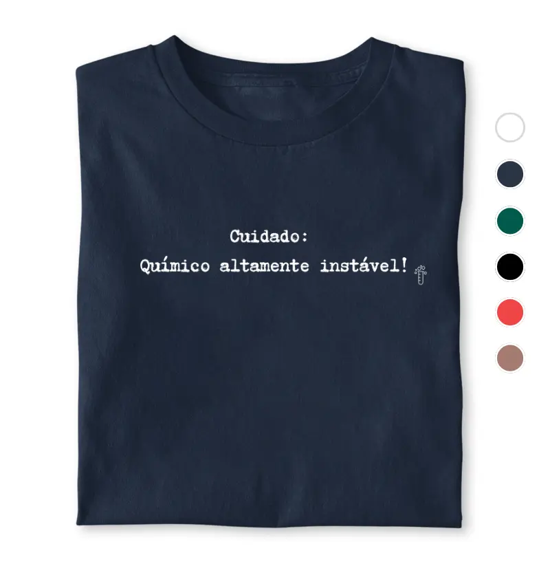 Cuidado: Químico instável!