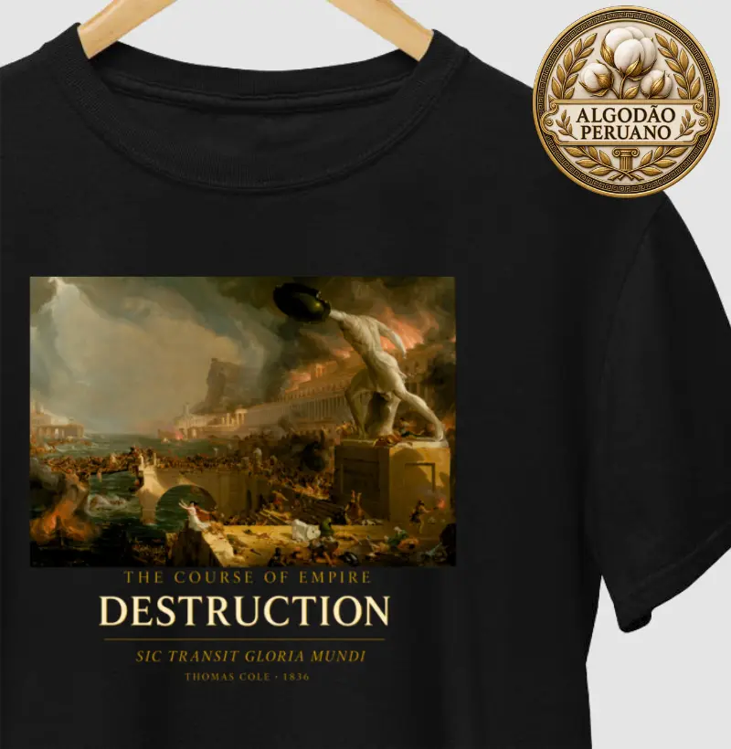 Destruction — The Course of Empire