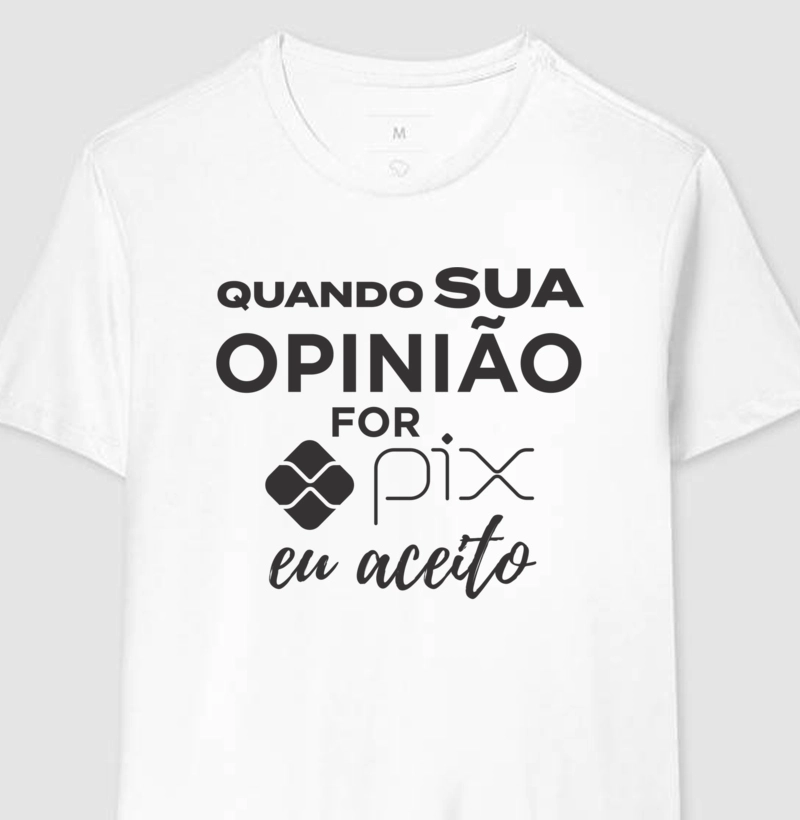 "OPINIÃO POR PIX"