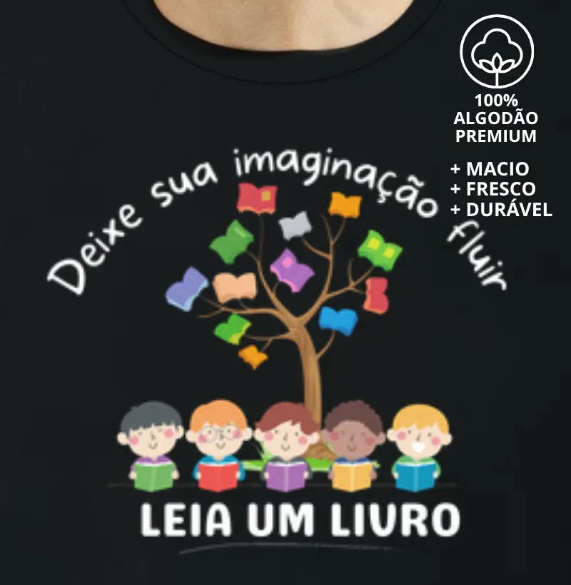 Camiseta Leia um livro