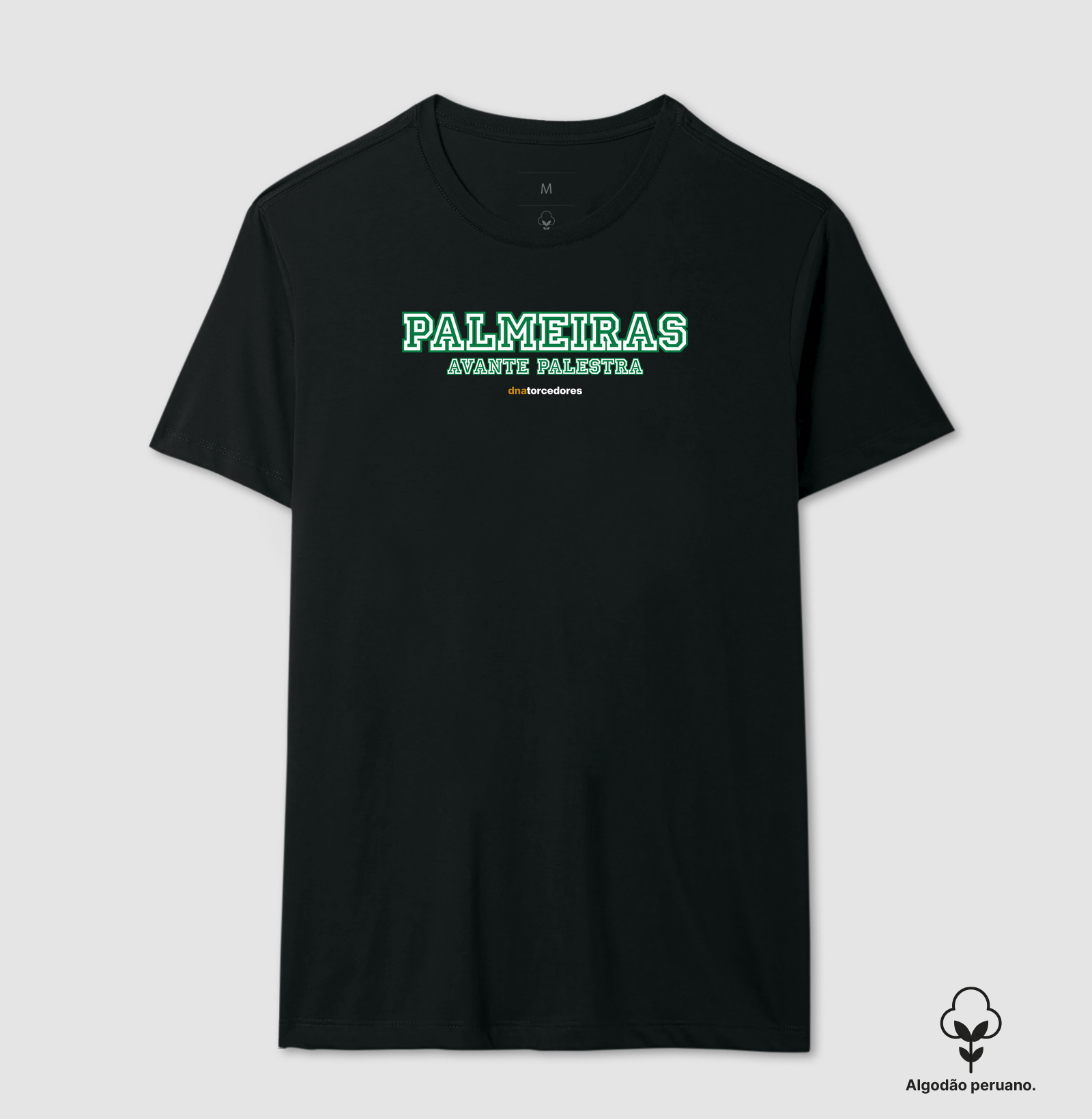 COLEÇÃO 2026 - PALMEIRAS - Camiseta Algodão Peruano