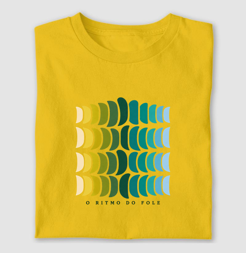 O ritmo do fole - Camiseta