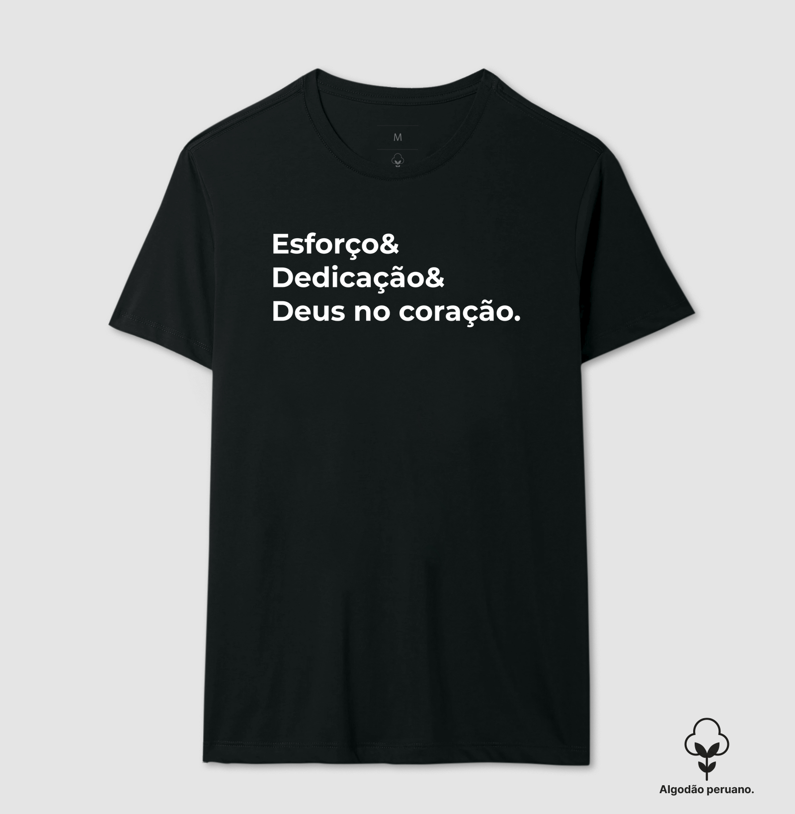 Esforço, Dedicação e Deus no coração