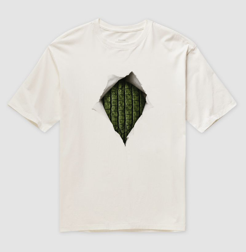 Especial Dia dos Pais - Camiseta Pele de Crocodilo
